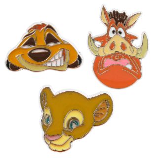 DYFK-LK1-D | Jg 3 Broches Rei Leão - Disney