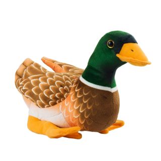 BH-1YA26GN-F | Pato Marrom Realista 30cm - Pelúcia