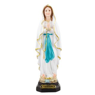 SW12A4196-12-M | Nossa Senhora De Lourdes 28.5cm - Enfeite Resina