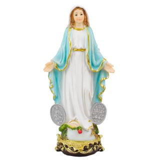 ALJB1949-8-M | Nossa Senhora Das Graças 21cm - Enfeite Resina
