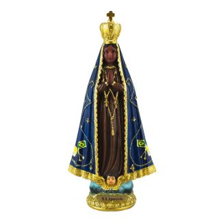 SW23SM3185-12-M | Nossa Senhora Aparecida 30.5cm - Enfeite Resina