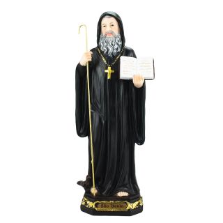 SW17JH1011-12-M | São Bento 28cm - Enfeite Resina