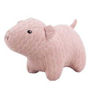 DD-T21153T2-F | Porco Tecido Rosa 30cm - Pelúcia