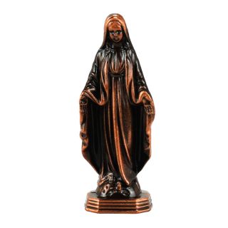 ME0461-M | Nossa Senhora Das Graças Bronze Uso Carro 6.5cm