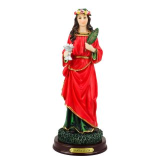 Santa Luzia 24cm - Enfeite Resina