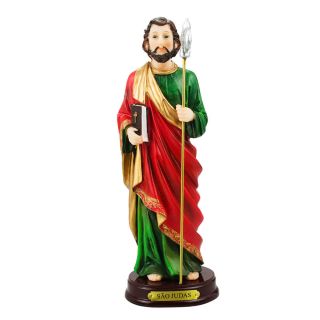 ALJB260-8-M | São Judas 21.5cm - Enfeite Resina