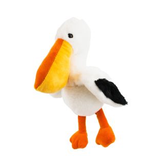 TDK6257B-F | Pelicano Branco 25cm - Pelúcia