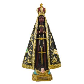 SW12A432-13-M | Nossa Senhora Aparecida 32.5cm - Enfeite Resina