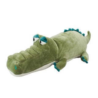 OBN-3474-F | Crocodilo Verde Deitado 54cm - Pelúcia