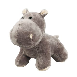 HY-009-F | Hipopótamo Cinza 19cm - Pelúcia