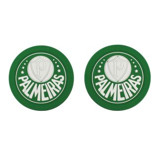 Jg. 2 Porta Copos PVC 10cm - Palmeiras