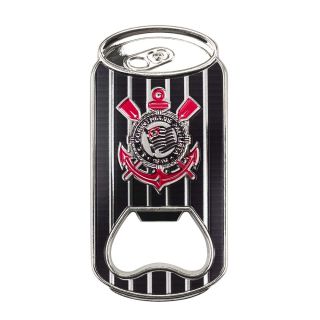 Ímã Abridor Garrafas Forma Lata 8.5x4cm - Corinthians