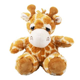 BBL1101M-1-F | Girafa Laranja Sentado 30cm - Pelúcia