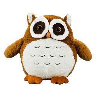 BBL1554-28-F | Coruja Marrom 28cm - Pelúcia