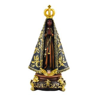 ALJB1798-9-M | Nossa Senhora Aparecida 23cm - Enfeite Resina