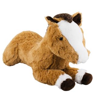 BBL1564-45-F | Cavalo Marrom Deitado 43cm - Pelúcia