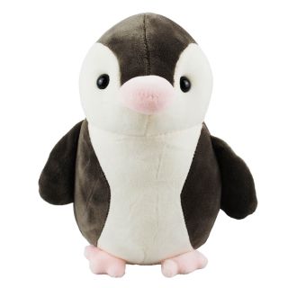 AE-005-G-F | Pinguim Cinza Escuro 20cm - Pelúcia