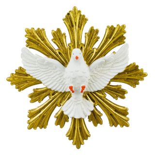ALJB1870-5-M | Espírito Santo 12.5cm - Enfeite Resina