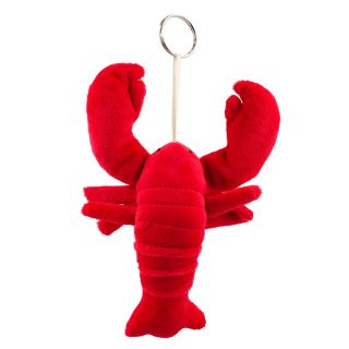 BBL858-FM(LAGOSTA) | Chaveiro Lagosta Vermelha 18cm - Pelúcia