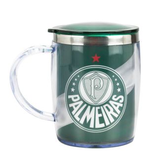 Caneca Térmica Tampa 450ml - Palmeiras