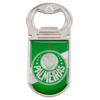 Abridor Garrafas Ímã 9x4,5cm - Palmeiras