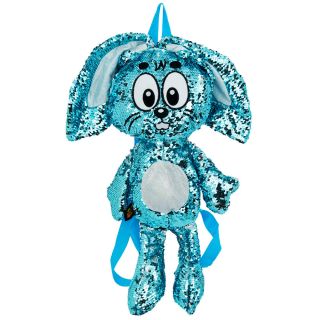 Mochila Lantejoulas Sansão 53cm - Turma Da Mônica