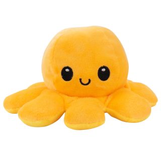 DD-GS2021-FM(LARANJA) | Polvo Laranja Amarelo Humor 18cm - Pelúcia