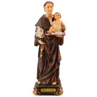 ALJB1020AB-6-M | Santo Antônio 16cm - Enfeite resina