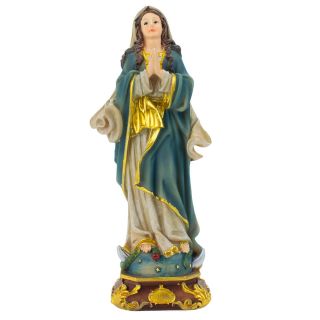 ALJ21B376M-9-M | Imaculada Conceição 22cm - Enfeite Resina