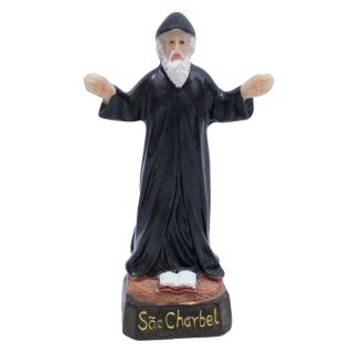 16A5012-3.5-E | São Charbel 8cm - Enfeite Resina