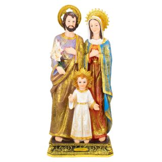 ALJ01B319S-28-M | Sagrada Família 70cm - Enfeite Resina
