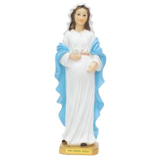 ALJB1585-12-E | Nossa Senhora Grávida 31cm - Enfeite Resina