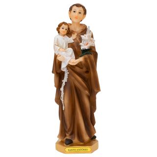 ALJB1587-12-E | Santo Antônio 30cm - Enfeite Resina