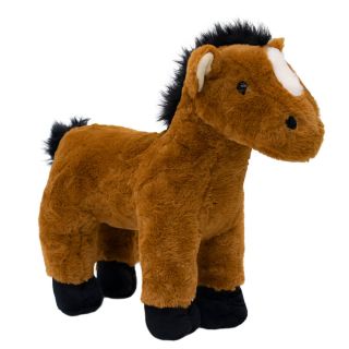 TDI7025C1G-F | Cavalo Marrom Em Pé 38 - Pelúcia