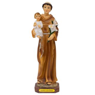 ALJB1445AB-9-E | Santo Antônio 23cm - Enfeite Resina