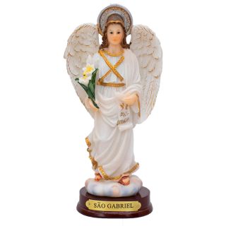 ALJ21C133-6-E | São Gabriel 14.5cm - Enfeite Resina