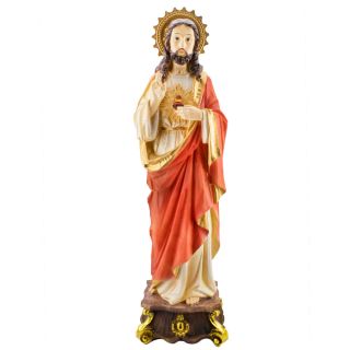 ALJB1428G-24-E | Sagrado Coração De Jesus 60cm - Enfeite Resina