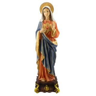 ALJB1428C-24-E | Sagrado Coração De Maria 59cm - Enfeite Resina