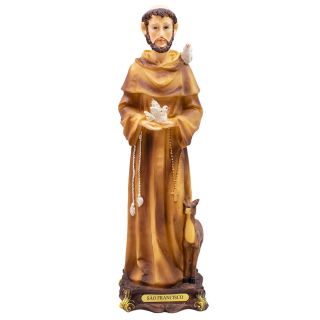 ALJB1428A-12.5-E | São Francisco 31.5cm - Enfeite Resina