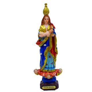ALJB1412-6-E | Nossa Senhora Da Abadia 15.5cm - Enfeite Resina
