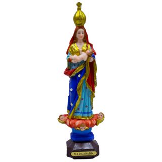ALJB1412-12-E | Nossa Senhora Da Abadia 30cm - Enfeite Resina