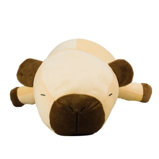 Capivara Amarelo Deitado Dormindo 80cm - Pelúcia