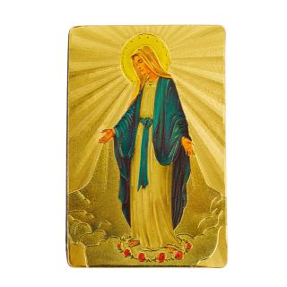 Ímã Retangular Nossa Senhora Das Graças 8.5x5.5cm