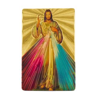 Ímã Retangular Jesus Misericordioso 8.5x5.5cm