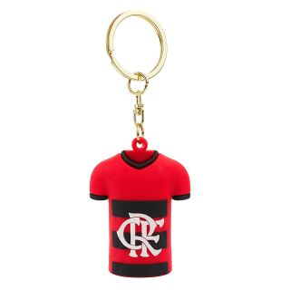 Chaveiro PVC Camisa Time 6cm - Flamengo