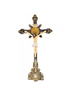 Crucifixo 30cm - Enfeite Resina