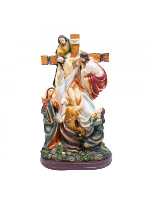 Descrucifixo De Jesus 32cm - Enfeite Resina