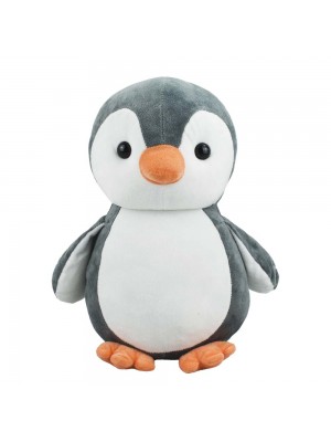 Pinguim Cinza 22cm - Pelúcia