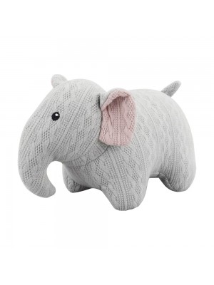 Elefante Tecido Cinza 30cm - Pelúcia
