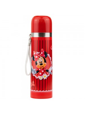 Garrafa Térmica Vermelha Minnie 500ml - Disney